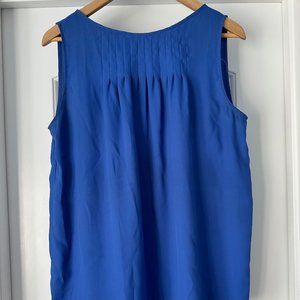 Ann Taylor LOFT Periwinkle Blue Sleeveless Top